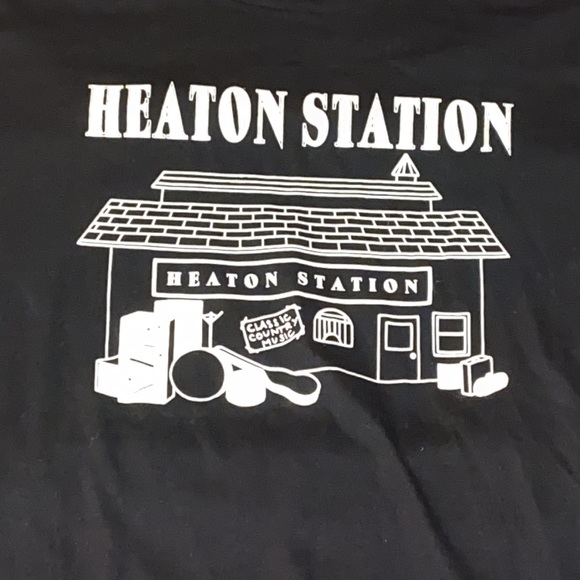 Vintage 80s Heaton Station Country Music Bar T-shirt. Size XL. - Picture 1 of 7